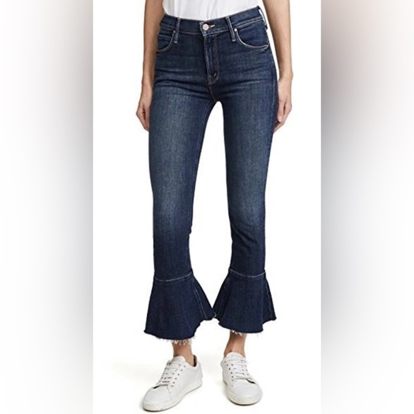 MOTHER The Cha Cha Fray Jeans In Clean Sweep - Picture 9 of 11